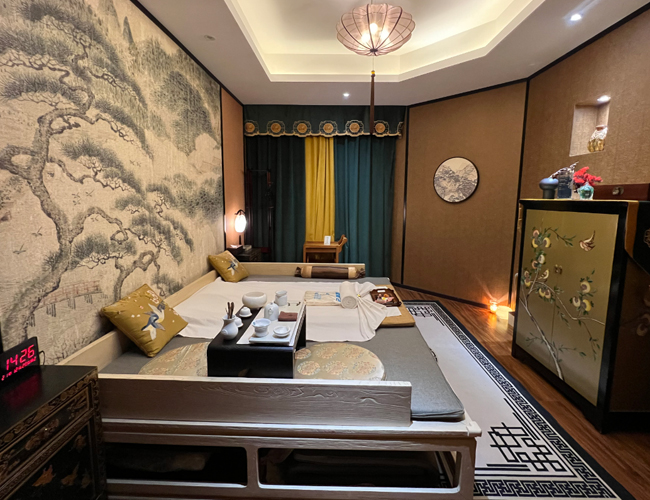 北京昌平足疗减压会所环境展示（二）一种真挚的艺术生活态度